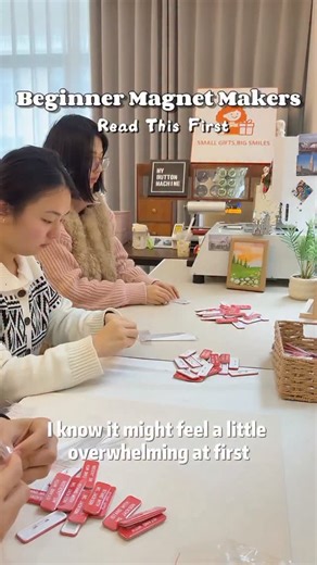 Factory | Magnet Machine Kits Business on Instagram: "Magnet Making 101: Your Ultimate Beginner’s Guide Is HERE! 🧭 Starting your own magnet business or just want to make custom fridge magnets at home? I’ve got you covered. From setting up your machine to troubleshooting common issues, I’ll be sharing step-by-step tutorials, pro tips, FAQs, and real-life hacks to make your magnet making journey smooth AF. ✨ What You’ll Learn Here: • How to use a magnet making machine like a pro • Where to get th