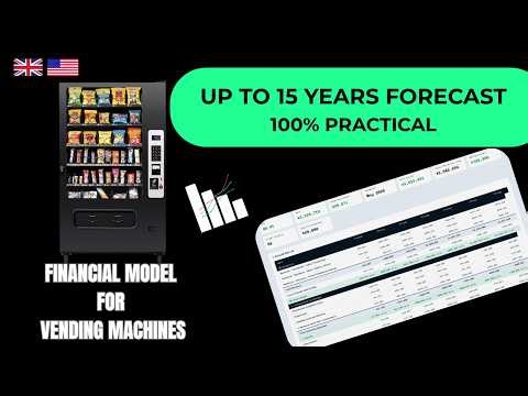 Complete Vending Machine Financial Model - Forecast Your Business