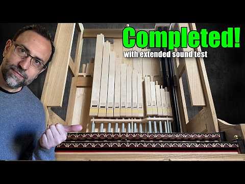 6' Bourdon pipes completed! - Renaissance Positive Pipe Organ Building