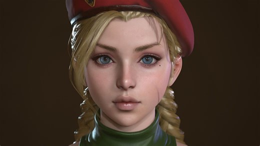 Maya-欧美女性角色模型制作教程。maya建模基础教程