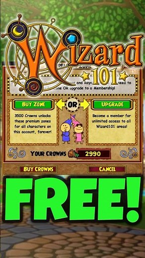 How to get FREE Membership in Wizard101