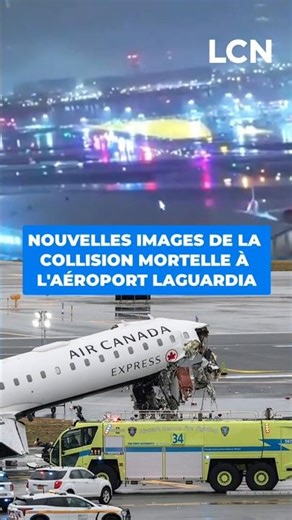 Collision mortelle à l'aéroport LaGuardia: la scène filmée