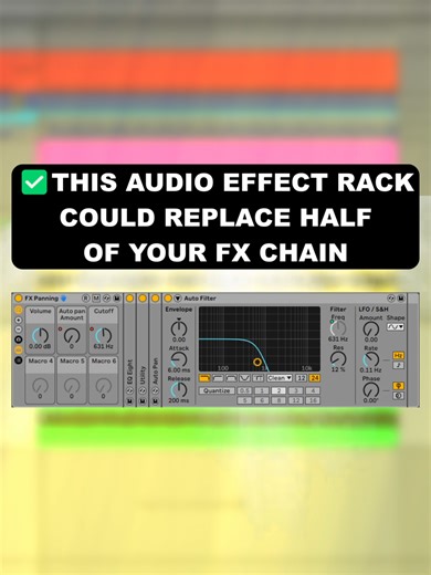 Mastering Audio Effect Racks in Ableton