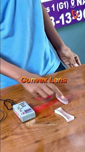 Concave vs Convex Lens Explained | Class 10 Science Practical | GyanBooster Narnaul