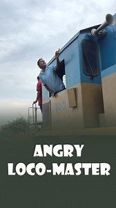 134K views · 1.9K reactions | Angry Loco Master #train #locomaster #angry #anger #rooftop #travel #passengers #chaos #rail | RRBD | Facebook