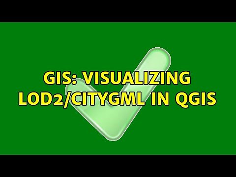GIS: Visualizing LOD2/citygml in QGIS