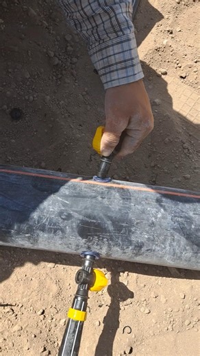 pipe irrigation system installation