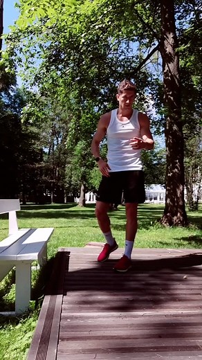 Outdoor Workout Fun Fit Pushups