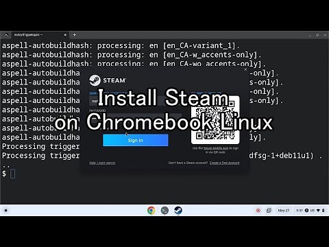 Install Steam on Chromebook Linux