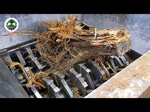 Extreme Dangerous Wood Chipper & Shredder Demolitions: Crushing Everything in Sight! #22