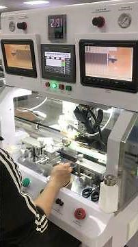 Complete COF Bonding Process | LCD Glass & PCB COF Bonding Change | LED LCD TV Screen Flex Solder
