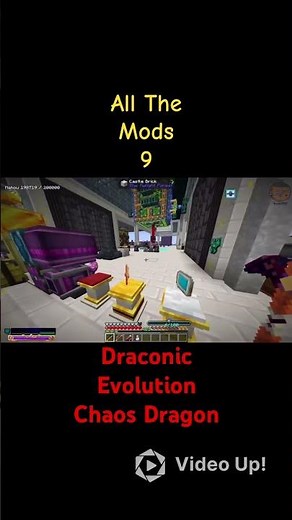 All the Mods 9 EP 276: Draconic Evolution, Chaos Dragon Fight #minecraft #dunnersduke #allthemods9