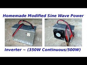 DIY Power Inverter (Modified Sinewave)