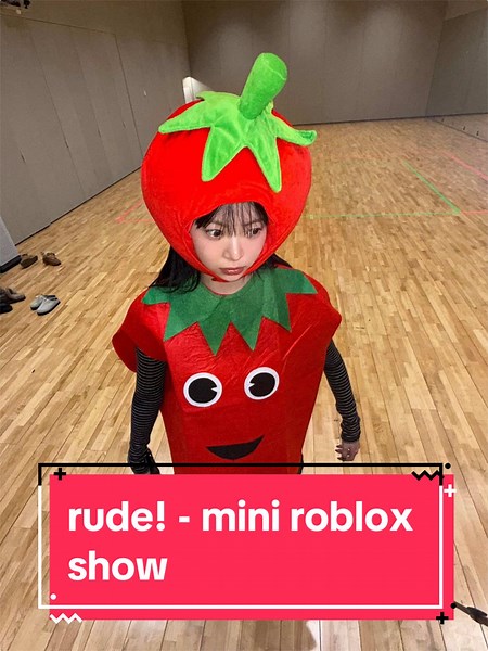 Rude Lyrics in Mini Roblox Show!