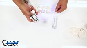 Feit Electric 20-Light 6 ft. Battery Operated Mini LED Indoor Silver Wire Warm White Fairy String Light (1-Pack) FY6-20/SLV