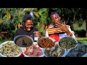 Trying West African Food!!! JOLLOF RICE was my best Dish - West African Cuisine