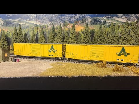 New scenery has started and The Allagash has arrived