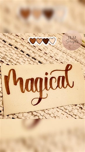 Magic🪄#calligraphy #handlettering #shorts#ytshorts #viral #creativejourney #viralshorts #ilmscritpts