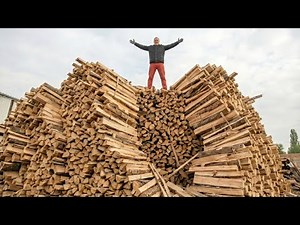 The Most Brutal Wood Obliteration You Will Ever See