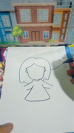 menggambar peri cantik #drawing #art