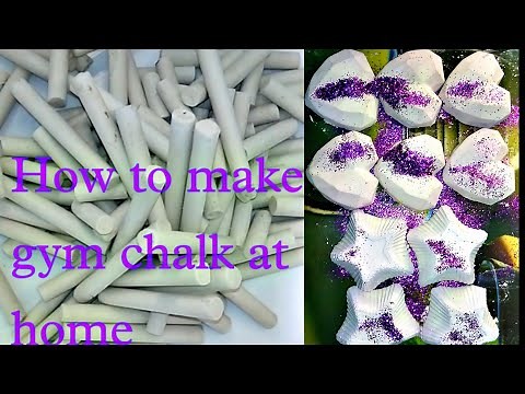 How to make gym chalk at home tutorial with results|Please Subscribe|