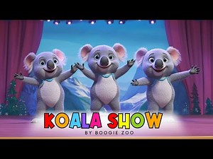 Koala Dance Show| Fun Kids Song with Ukulele & Clapping | Boogie Zoo
