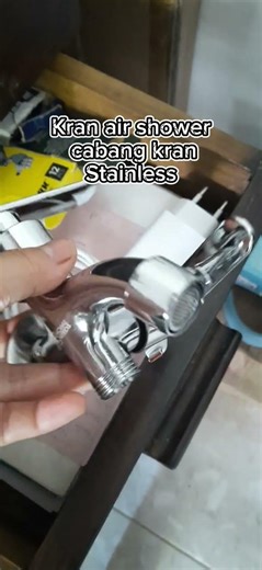Kran air shower cabang Stainless #shopee