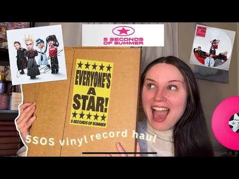 5SOS "EVERYONE'S A STAR!" Vinyl UNBOXING | SIGNED Variant HAUL!