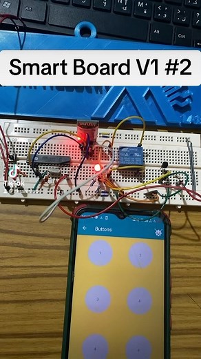 12 reactions | Smart board by #akramslab #arduino #mcu #v1 #diy #electronics #electrical #engineers #future #freecourses | Akram's lab | Facebook