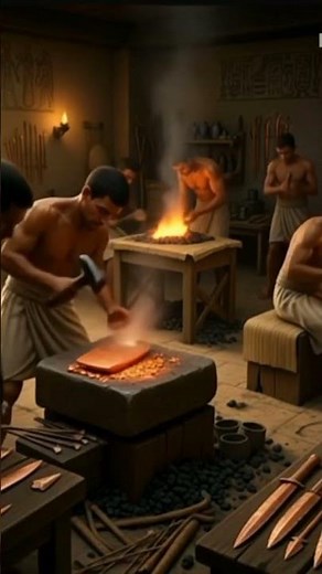 How was copper formed in Pharaonic Egypt?#ai #ancientegypt #history #ancient