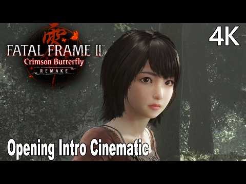 Fatal Frame 2 Crimson Butterfly Remake Opening Intro Cinematic 4K