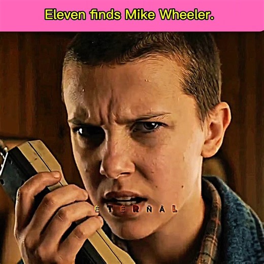 "Eleven finds Mike Wheeler 🤣". | #shorts #strangerthings