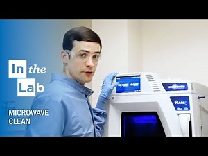In the Lab-Cleaning Vessels 5 - Microwave Clean Run