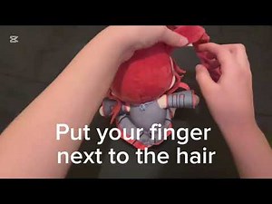 How To Style Teto Plush Hair #kasaneteto #utau #plush