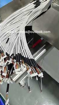 Sheath multi-core wire terminal insertion machine