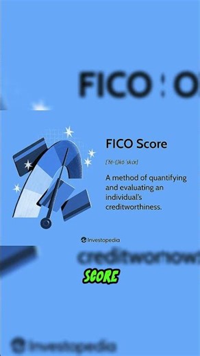 What Is a Credit Score? (Simple Explanation) #money #finance #shorts