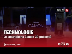 La marque de téléphone mobile TECNO a dévoilé son nouveau smartphone baptisé "Camon 30".
