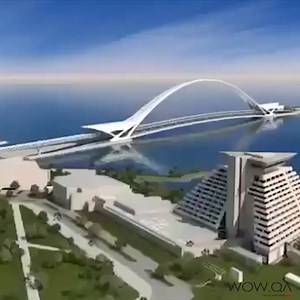 14K views · 357 reactions | Doha's New Sharq Crossing Mega Project....