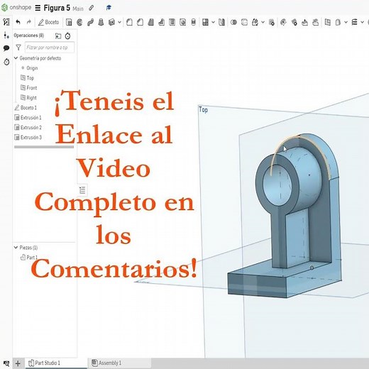 🎨🛠️ Tutorial Onshape: Crea Piezas con Dibujos y Diseños Personalizados para tus Proyectos 📏 #Shorts