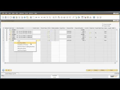 Purchase Request in SAP Business One 9.0