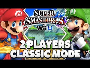 Super Smash Bros. Wii U - Mario & Luigi Classic Mode [1080p HD]