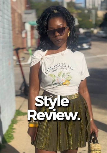Welcome to Style Review. This series is where I take some of my previous looks and review them to keep learning and improving my style. If you are wanting to learn more and hear other fashion perspectives make sure to give me a follow for part 2 #blackgirlfashion #stylereview #personalstyle #ootd #fashion