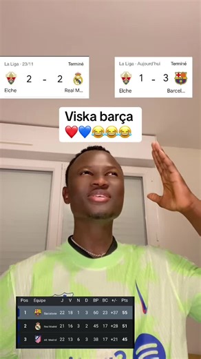 #challenge Viska barça 😂😂😂