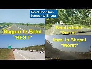 Nagpur to Bhopal Road Condition || Time lapse|| Road Trip | Nagpur-Betul Road is most beautiful