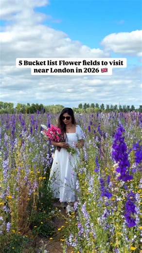 Shruti Priya | UK Travel Content Creator | 🌸 Top 5 flower fields to visit in the UK 🇬🇧 Note: I’ll update the exact bloom dates when they’re released 🌷 Norfolk Tulips - One of the... | Instagram