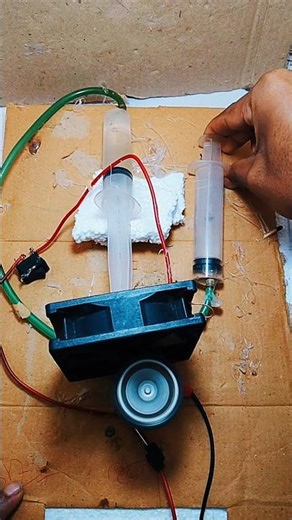 Homemade Electric Fan Amazing Science Project Idea 🔥#experiment #shortvideo #diy #trending #shorts