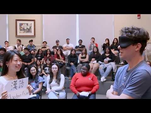 I Tried Speaking 12 Languages Blindfolded LIVE