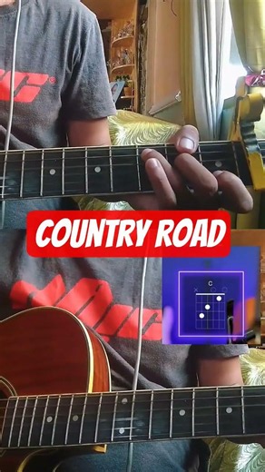 Country Road Chords #guitarchords