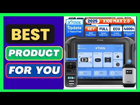 XTOOL X100 MAX IMMO Key Programming With
