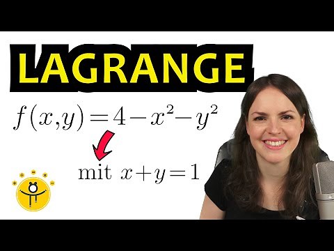 EXTREMA mit Nebenbedingungen – LAGRANGE Methode, mehrdimensionale Extremstellen bestimmen